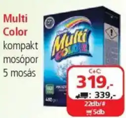 ÁRKLUB Multi Color kompakt mosópor ajánlat