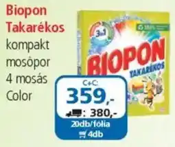 ÁRKLUB Biopon Takarékos kompakt mosópor ajánlat