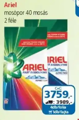ÁRKLUB Ariel mosópor ajánlat