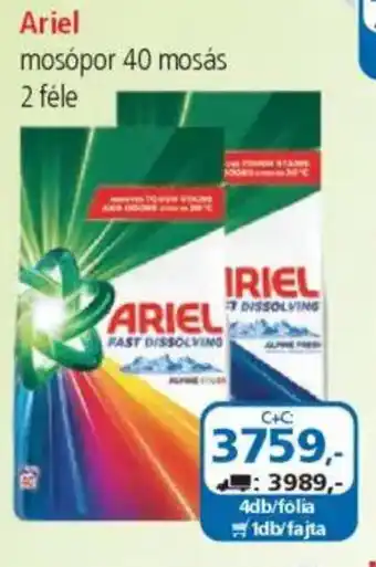 ÁRKLUB Ariel mosópor ajánlat