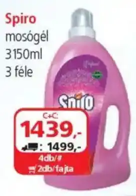 ÁRKLUB Spiro mosógél ajánlat
