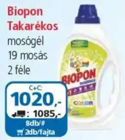 ÁRKLUB Biopon Takarékos mosógél ajánlat