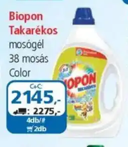 ÁRKLUB Biopon Takarékos mosógél ajánlat