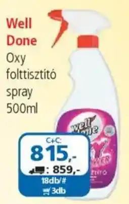 ÁRKLUB Well Done Oxy folttisztító spray ajánlat