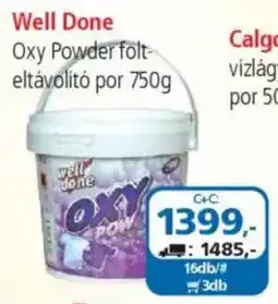 ÁRKLUB Well Done Oxy Powder folt eltávolító por ajánlat
