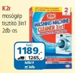 ÁRKLUB K2r mosógép tisztító ajánlat