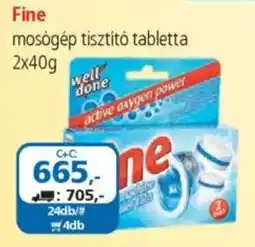 ÁRKLUB Fine mosógép tisztító tabletta ajánlat