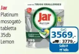 ÁRKLUB Jar Platinum mosogatótabletta ajánlat