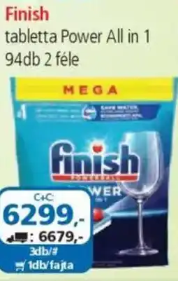 ÁRKLUB Finish tabletta Power All in 1 ajánlat
