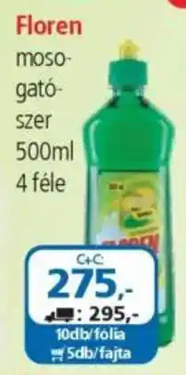 ÁRKLUB Floren mosogatószer ajánlat