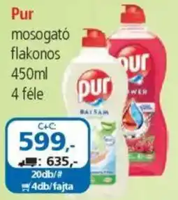 ÁRKLUB Pur mosogató flakonos ajánlat