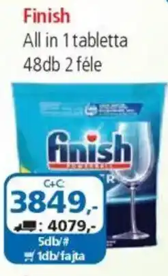 ÁRKLUB Finish All in 1 tabletta ajánlat