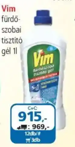 ÁRKLUB Vim fürdő- szobai tisztító gél ajánlat