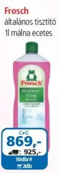 ÁRKLUB Frosch általános tisztító ajánlat