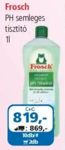 ÁRKLUB Frosch PH semleges tisztító ajánlat