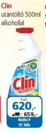 ÁRKLUB Clin utántöltő ajánlat