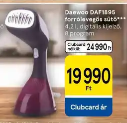 Tesco Daewoo DAF1895 forrólevegős sütő ajánlat