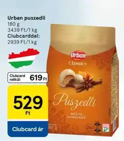 Tesco Urbán puszedli ajánlat