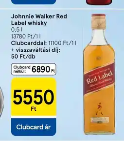 Tesco Johnnie Walker Red Label whisky ajánlat