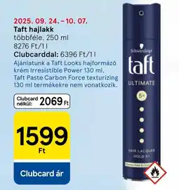 Tesco Taft hajlakk ajánlat