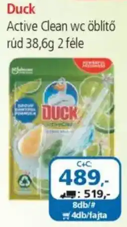 ÁRKLUB Duck Active Clean wc öblítő rúd ajánlat
