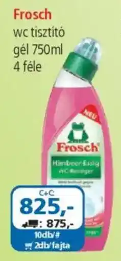 ÁRKLUB Frosch wc tisztító gél ajánlat