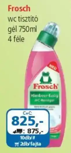 ÁRKLUB Frosch wc tisztító gél ajánlat