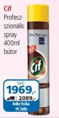 ÁRKLUB Cif Profeszszionális spray ajánlat