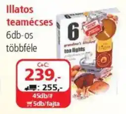 ÁRKLUB Illatos teamécses ajánlat