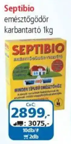 ÁRKLUB Septibio emésztőgödör karbantartó ajánlat