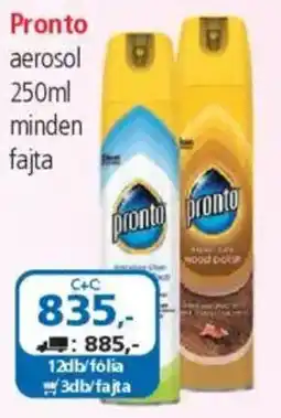 ÁRKLUB Pronto aerosol ajánlat