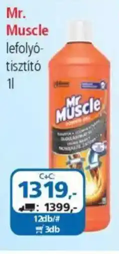 ÁRKLUB Mr. Muscle lefolyótisztító ajánlat
