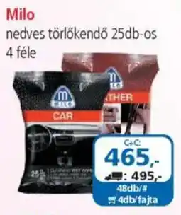 ÁRKLUB Milo nedves törlőkendő ajánlat