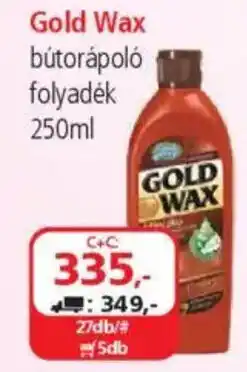 ÁRKLUB Gold Wax bútorápoló folyadék ajánlat