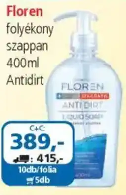 ÁRKLUB Floren folyékony szappan ajánlat