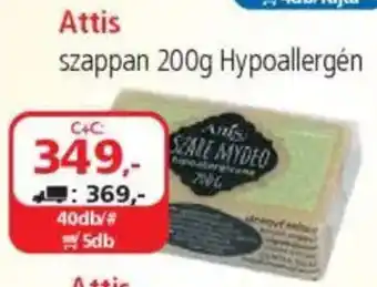 ÁRKLUB Attis szappan ajánlat
