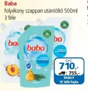 ÁRKLUB Baba folyékony szappan utántöltő ajánlat