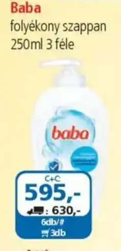 ÁRKLUB Baba folyékony szappan ajánlat