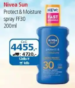 ÁRKLUB Nivea Sun Protect & Moisture spray FF30 ajánlat