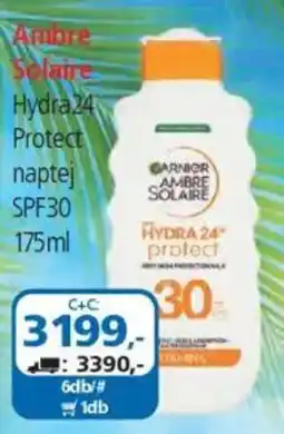 ÁRKLUB Ambre Solaire Hydra24 Protect naptej SPF30 ajánlat