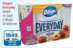 ÁRKLUB Ooops! Everyday barack wc papír ajánlat