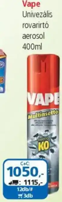ÁRKLUB Vape Univerzális rovarirtó aerosol ajánlat