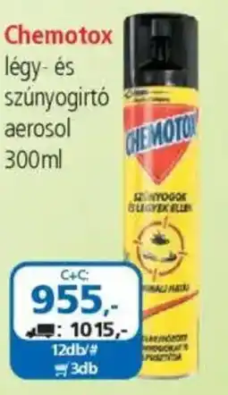 ÁRKLUB Chemotox légy- és szúnyogirtó aerosol ajánlat