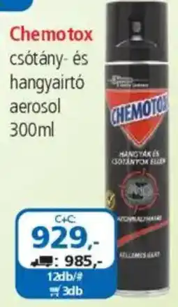 ÁRKLUB Chemotox csótány- és hangyairtó aerosol ajánlat