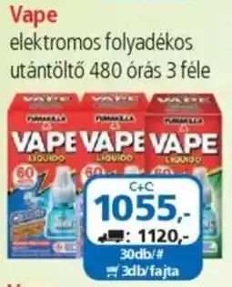 ÁRKLUB Vape elektromos folyadékos utántöltő ajánlat