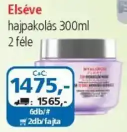 ÁRKLUB Elséve hajpakolás ajánlat