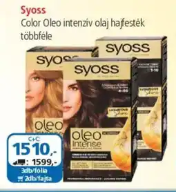 ÁRKLUB Syoss Color Oleo intenzív olaj hajfesték ajánlat
