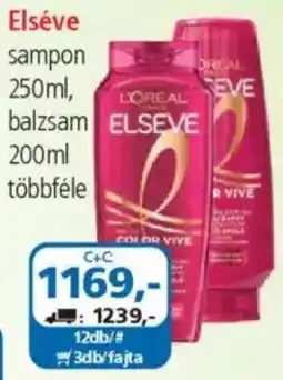 ÁRKLUB Elséve sampon, balzsam ajánlat