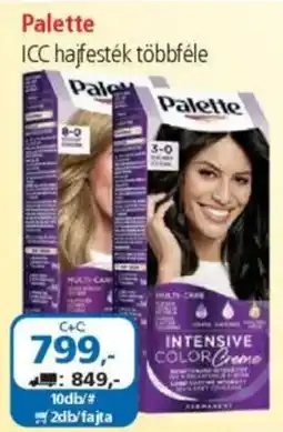ÁRKLUB Palette ICC hajfesték ajánlat