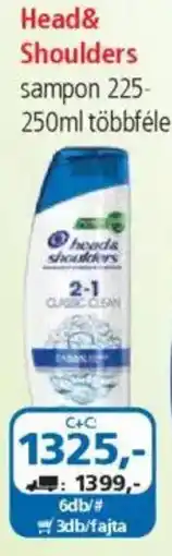 ÁRKLUB Head&Shoulders sampon ajánlat
